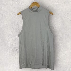 NEW Respect Your Universe Mock Neck Tunic Grey Made In Canada Technical Top Tank